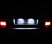 Pack de LED (blanco puro 6000K) placa de matrícula trasera para Audi A4 B5