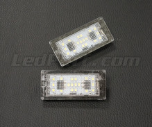 Pack de 2 módulos de LED placa de matrícula trasera TOYOTA y SUBARU (tipo 5)