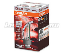 Bombilla Xenón D4S Osram Xenarc Night Breaker Laser +200% - 66440XNL