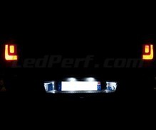 Pack de LED (blanco puro 6000K) placa de matrícula trasera para Volkswagen Amarok