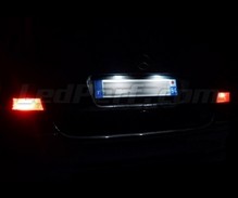 Pack de LED (blanco puro 6000K) placa de matrícula trasera para Mercedes Classe A (W168)