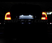Pack iluminación LED de placa de matrícula (blanco xenón) para Skoda Octavia 2 (1Z) Facelift