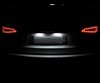 Pack de LED (blanco puro 6000K) placa de matrícula trasera para Audi Q7