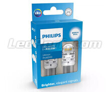 2x bombillas de LED Philips P21/5W Ultinon PRO6000 - Blanco 6000K - BAY15D - 11499CU60X2