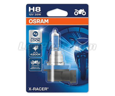 Lámpara H8 Osram X-Racer Efecto Xenón 4200K vendida por unidades