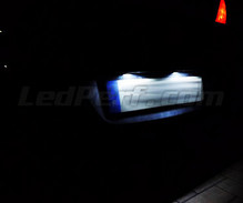 Pack iluminación LED de placa de matrícula (blanco xenón) para Opel Zafira B