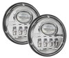 Ópticas LED Cromadas de 4.5 pulgadas para faros auxiliares - Tipo 1