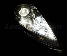 Pack de luces de posición y luces de circulación diurna de LED (blanco xenón) para Peugeot 5008 (xenón de serie)