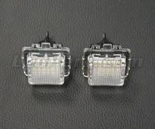 Pack de 2 módulos de LED placa de matrícula trasera Mercedes (tipo 4)