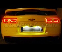 Pack iluminación LED de placa de matrícula (blanco xenón) para Chevrolet Camaro