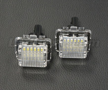 Pack de 2 módulos de LED placa de matrícula trasera Mercedes (tipo 3)