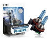 Pack de 2 bombillas H11 White Vision Philips