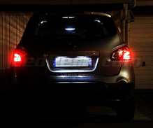 Pack iluminación LED de placa de matrícula (blanco xenón) para Nissan Qashqai