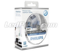 Pack de 2 bombillas H1 Philips WhiteVision (Nuevas)
